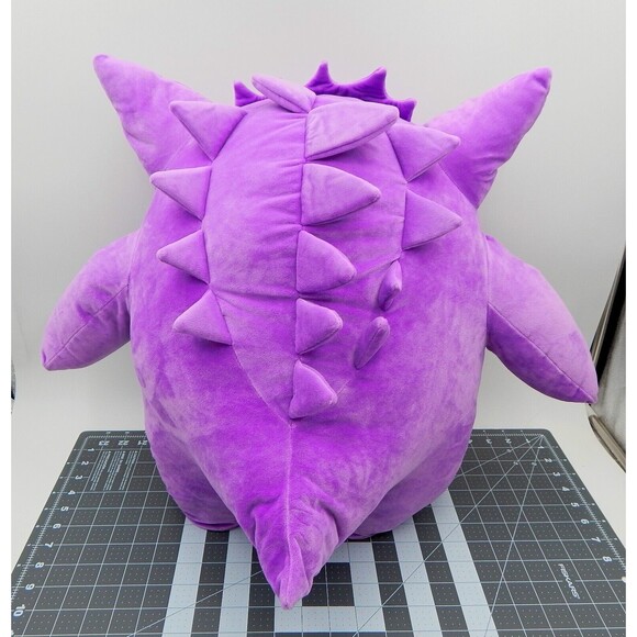 Pokémon Gengar 18 In Plush Stuffed Toy Game Freak 2023 Purple Nintendo Creature - Picture 3 of 9